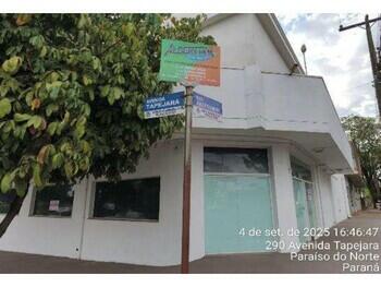 Loja comercial DESOCUPADA no Centro, Paraíso do Norte PR
